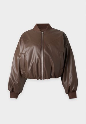 Nike Sportswear, PLEATHER - Μπουφάν τύπου bomber - brown