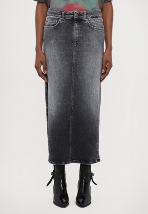 Denim skirt - grigio