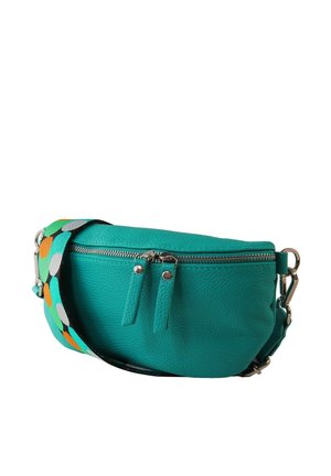 Bum bag - türkis/mehrfarbig