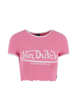 Von Dutch AMI - Print T-shirt - pink