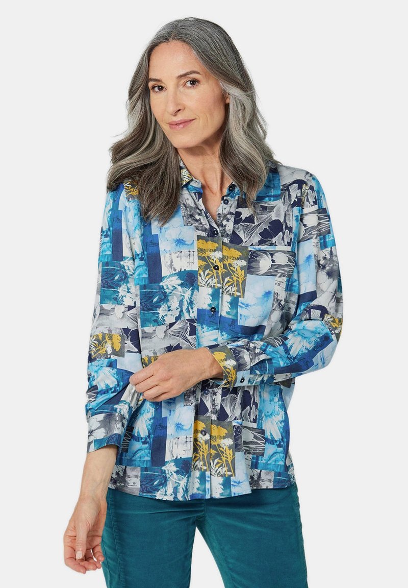 GOLDNER MIT DRUCK - Overhemdblouse - grey