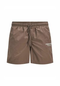 JPSTNAXOS VESTERBRO - Surfshorts - deep taupe