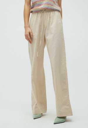 GRASIELLE M - Trousers - oyster