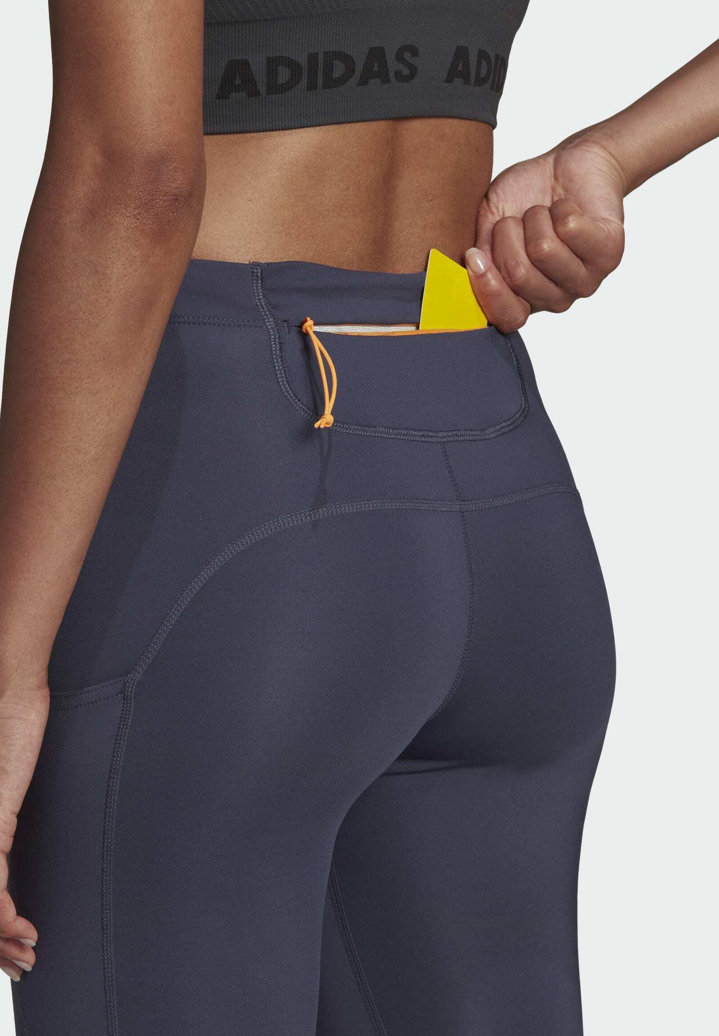 adidas Performance Leggings - blue - Zalando.co.uk