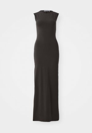 Weekday SLEEVELESS DRESS - Jersey dress - dark grey