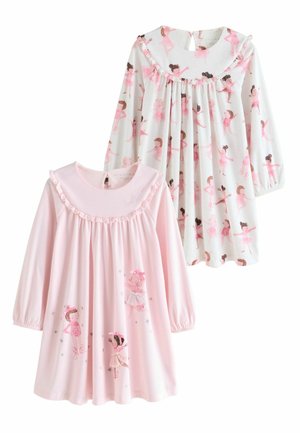 2 PACK - Cămașă de noapte - white/pink ballerina