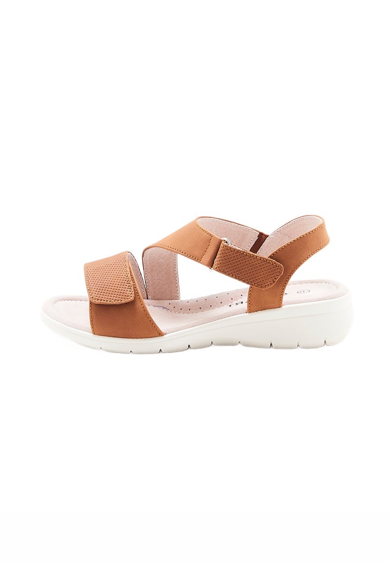 Damart OUVERTURE TOTALE - Sandalias de cuña - brown