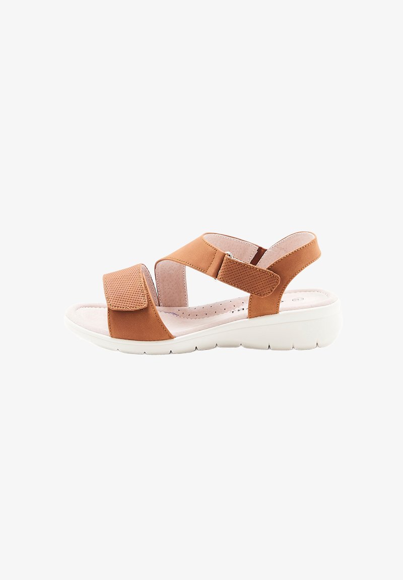Damart OUVERTURE TOTALE - Sandalias de cuña - brown