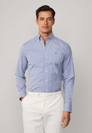 Hackett London ESS GINGHAM - Shirt - blue print