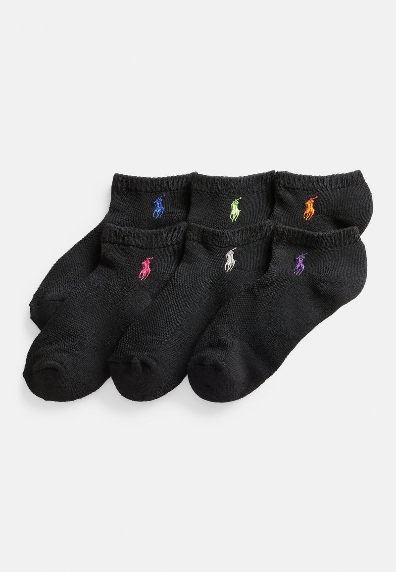 Polo Ralph Lauren LOW PROFILE SPORT SOCK 6 PACK - Calcetines - black