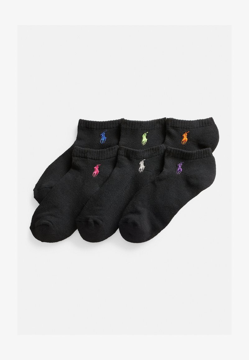 Polo Ralph Lauren LOW PROFILE SPORT SOCK 6 PACK - Calcetines - black