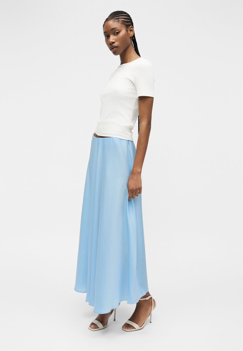 Jupe Longue Isolée SKHOOP Pour Femme - Taille S, Bleue, Idéale Pour L'extérieur