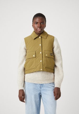 Barbour International MCRAE QUILTED GILET - Weste - golden khaki