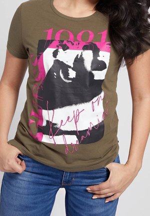 T-shirts print - brown