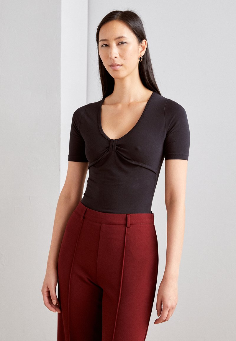 Anna Field Tshirts black/svart Zalando.no