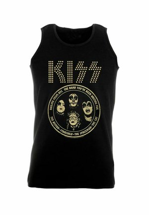 KISS BAND  - Top - black