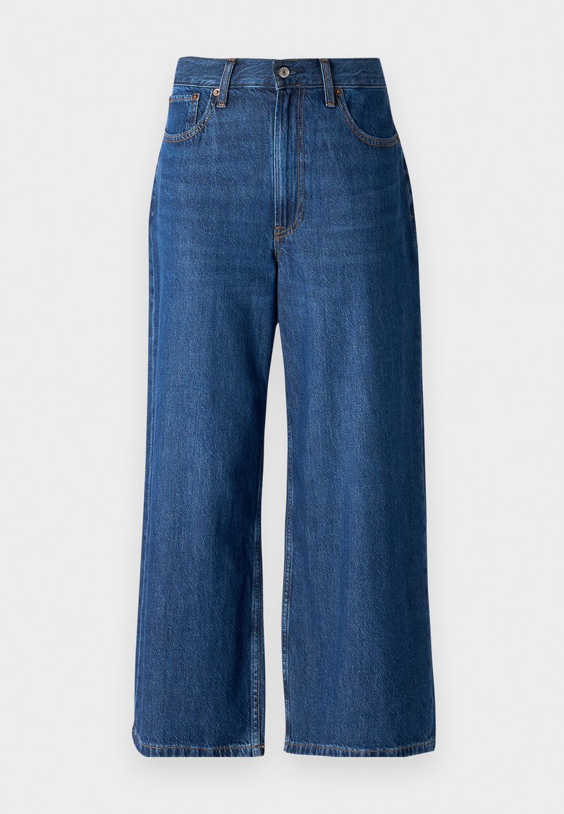 Abercrombie & Fitch Relaxed fit jeans donkerblauw denim Abercrombie & Fitch Relaxed fit jeans donkerblauw denim