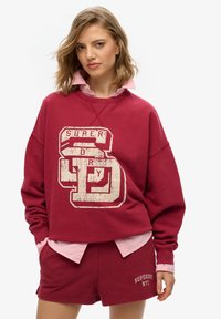 Superdry & Co Sudadera - bordeaux red