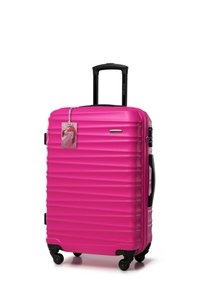 WITTCHEN MEDIUM SUITCASE WITH LUGGAGE TAG FROM ABS - Kufr - pink