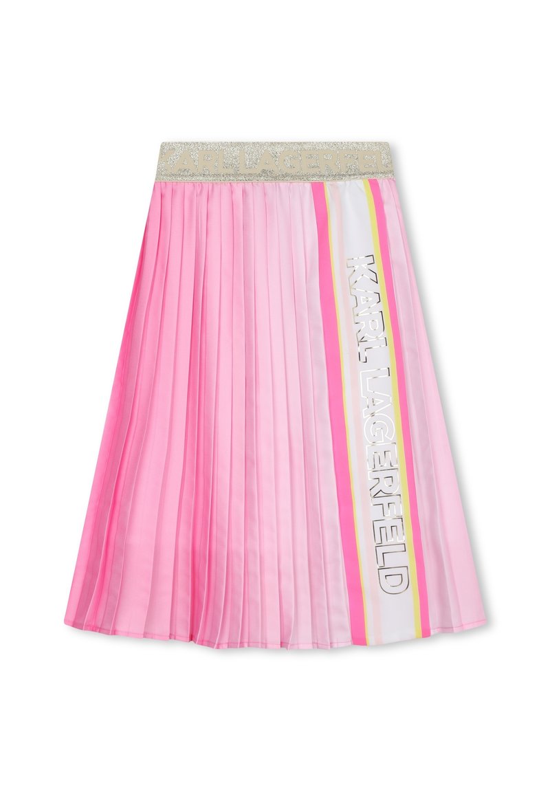 KARL LAGERFELD KIDS Plooirok donkerroze KARL LAGERFELD KIDS Plooirok donkerroze