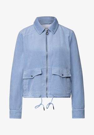 Street One, CORDJACKE MIT HEMDKRAGEN UND ZIPPER - Overgangsjakke - northern blue
