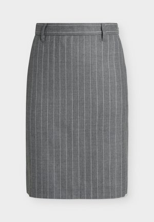 GANT, PENCIL SKIRT - Jupe crayon - charcoal melange