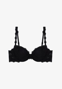 Selected, black floral