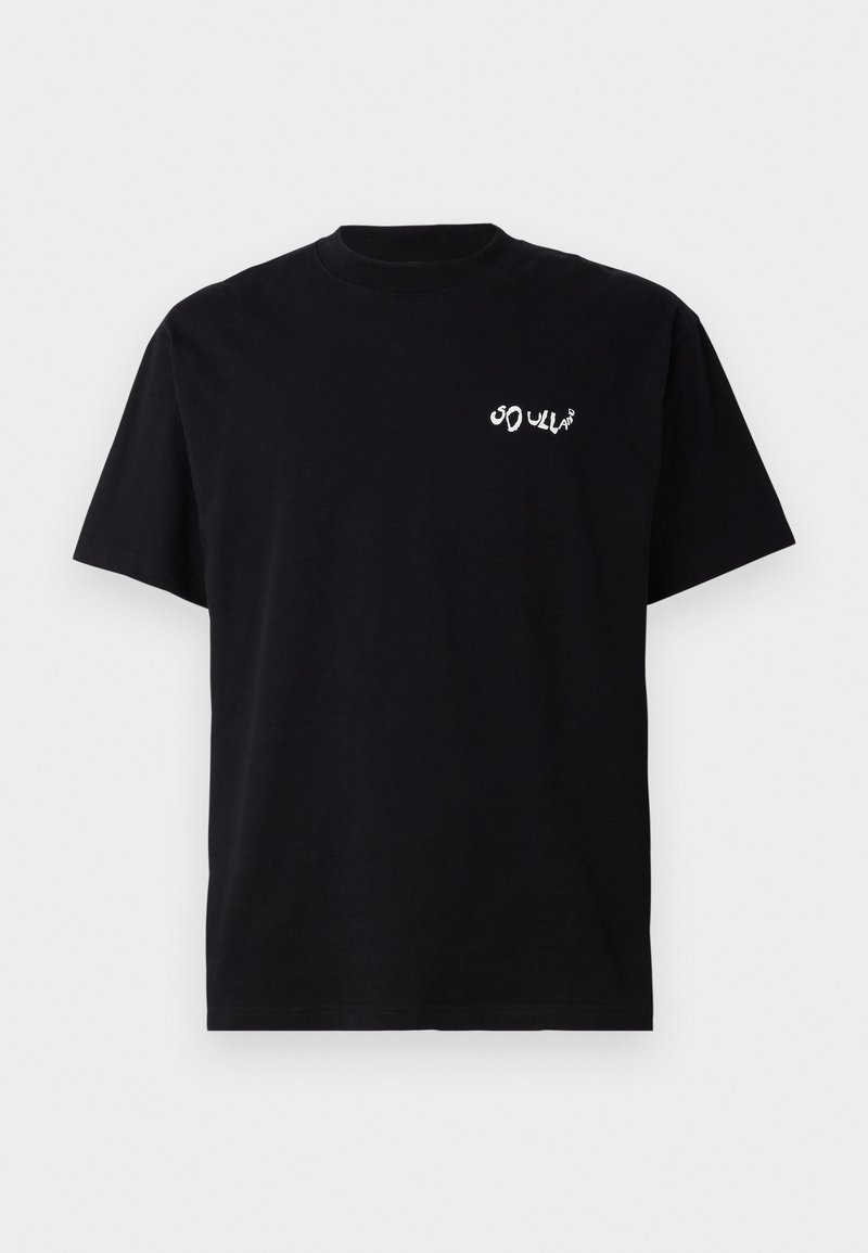 Soulland T-shirt print zwart