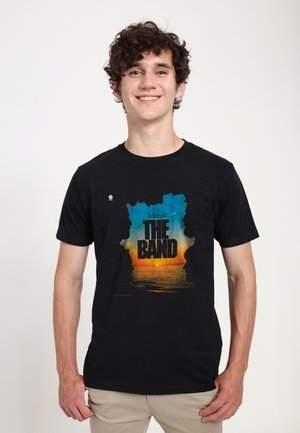 Henry Tiger, ISLANDS BLACK - T-shirts print - black