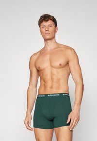 Björn Borg 5 PACK - Uske bokserice - black/green