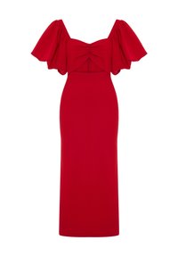 adL CUT OUT DETAILED - Jurk - red