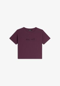 No seleccionado, prune purple