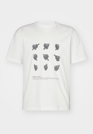 CLASSIC CUORI DI PIETRA - Print T-shirt - off white