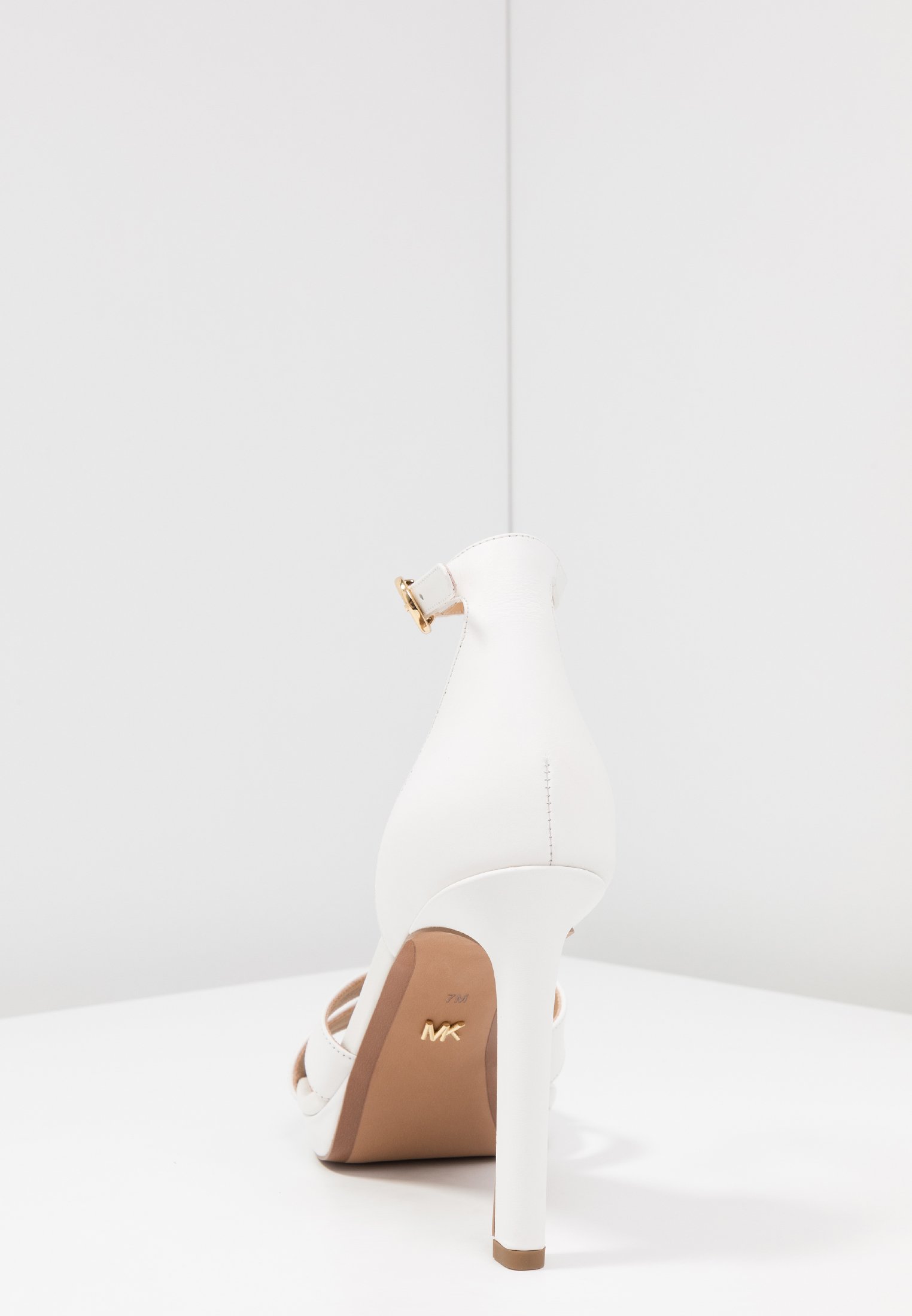 MICHAEL Michael Kors ALEXIA - Sandaler med høye hæler - optic white MICHAEL Michael Kors ALEXIA - Sandaler med høye hæler - optic white