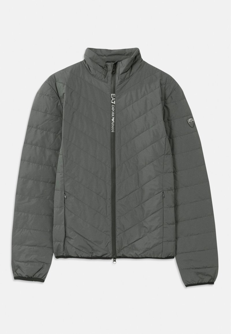 EA7 Emporio Armani Gewatteerde jas donkergrijs EA7 Emporio Armani Gewatteerde jas donkergrijs