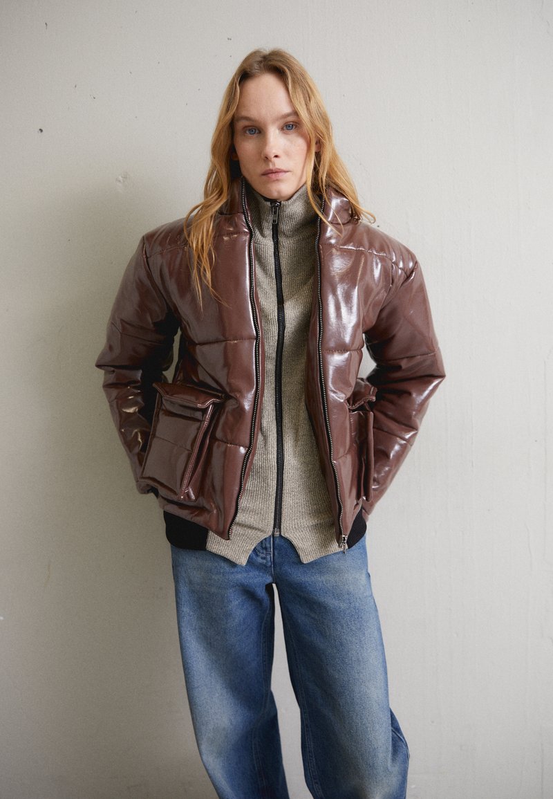 TOMMAZO Winterjas bruin