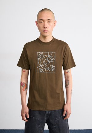 BY THE NUMBERS - T-shirts print - liberica/air sky