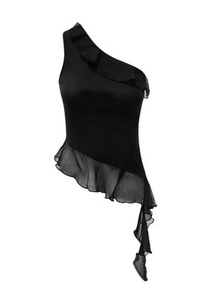 OW Collection HARPER ASYMMETRIC - Top - black