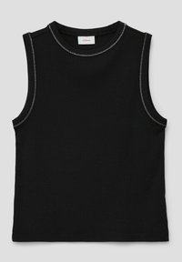 s.Oliver T-SHIRT - Top - schwarz