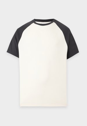 Hollister Co., RELAXED EVERYDAY TEE WEBEX - Basic T-shirt - white