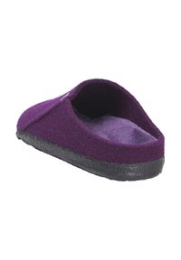 Birkenstock TIEFFUSSBETT PANTOLETTE ZERMATT SHEARLING FE - Sandaler - acai