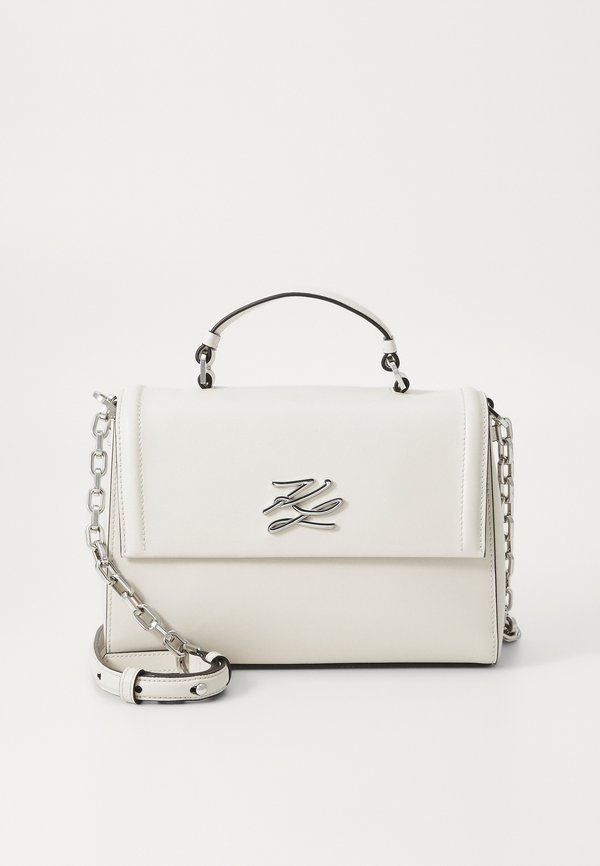 AUTOGRAPH TOP HANDLE - Cross body bag - cement4