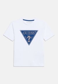 Guess JUNIOR - Μπλουζάκι με στάμπα - pure white