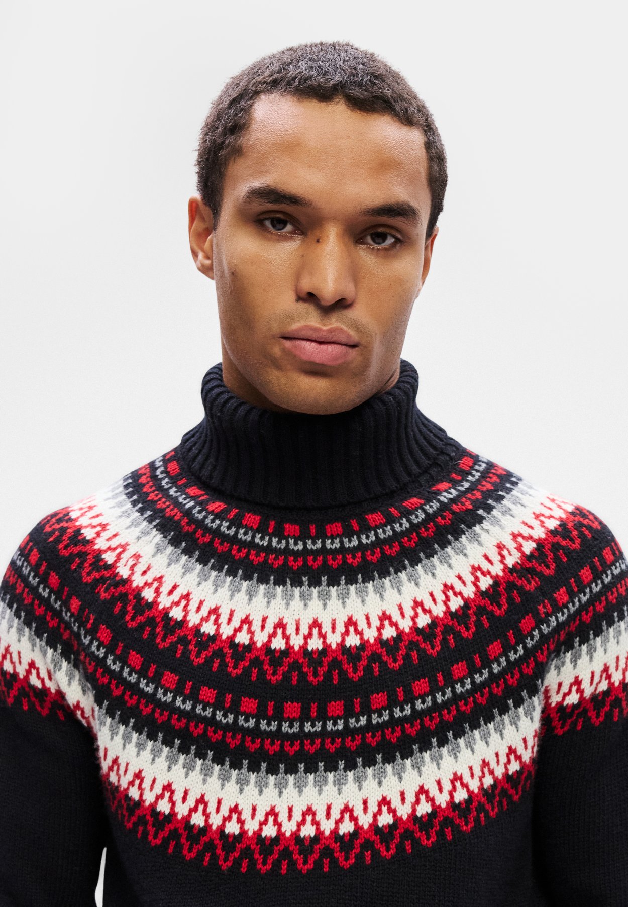FAIR ISLE TURTLENECK