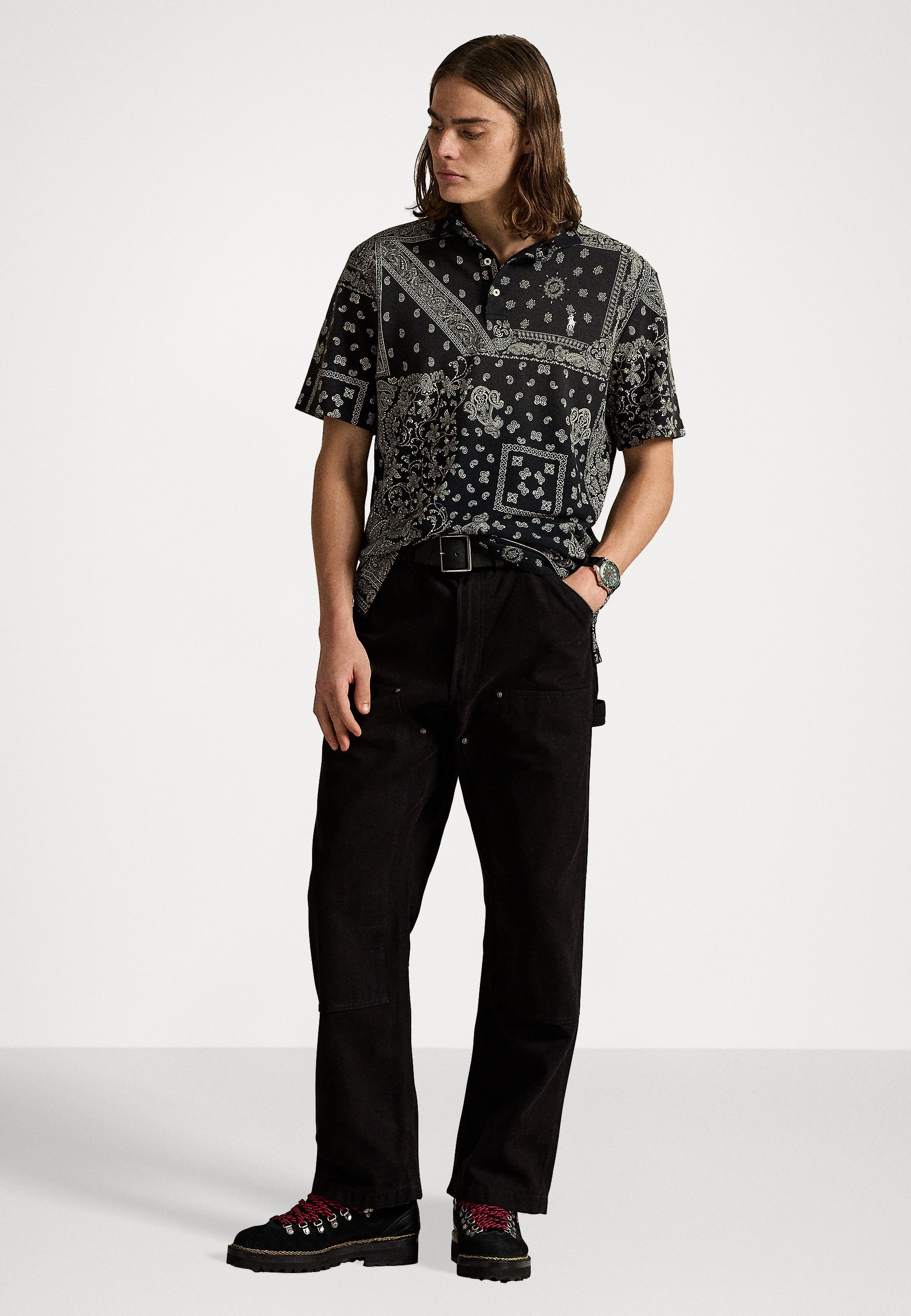 Polo Ralph Lauren CLASSIC FIT BANDANNA POLO SHIRT - Polo shirt