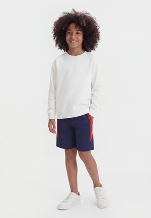 Kappa LUVIO UNISEX - Sports shorts - blue marine/red