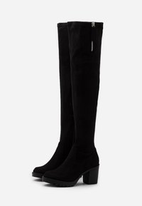 Anna Field Botas mosqueteras - black