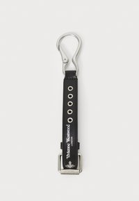 MINIBELT CHARM UNISEX - Portachiavi - black/silver-coloured