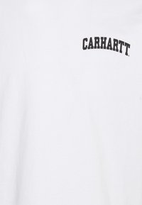 Carhartt WIP UNIVERSITY SCRIPT - T-Shirt print - white/black