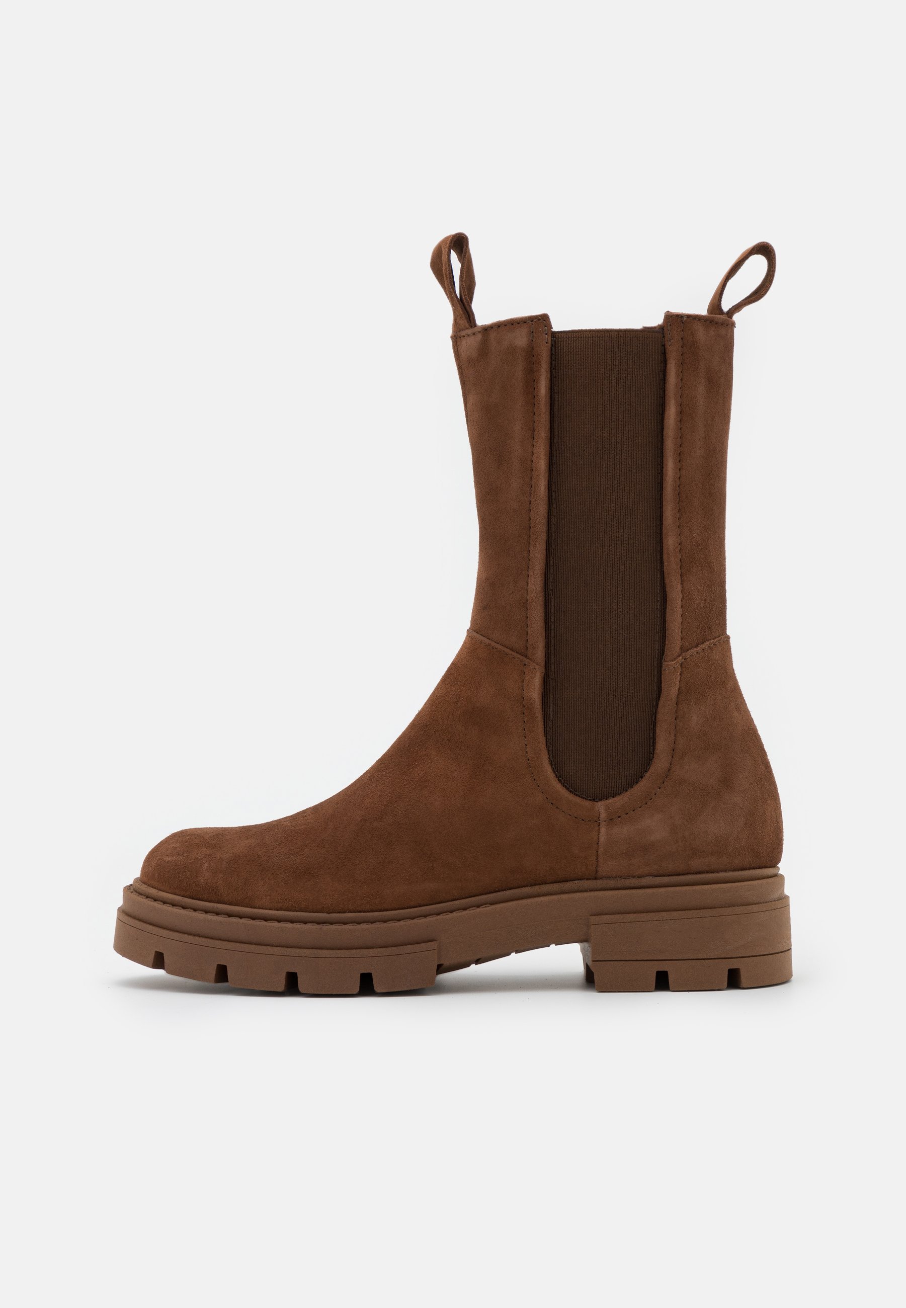 MJUS Platform boots - orzo/cognac - Zalando.ie
